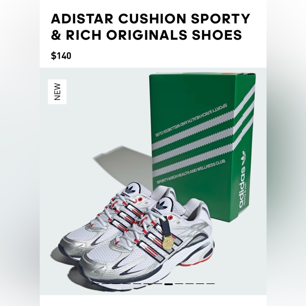 Brand new authentic sporty and rich adistar adidas M Sz. 8 W Sz 10 brand NWT